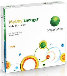 MyDay Energys helps reduce eye tiredness linked with digital eye strain.Image courtesy of CooperVision.