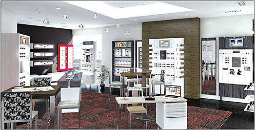 The Eye Designs Group opened a Showroom and Design Center in Chino, Calif. The 4,000-square-foot facility enables consumers to see the latest in ophthalmic interiors, design and retail technologies. The location also includes a full-service design center. For information, call (800) 346-8890 or visit eyedesigns.com.