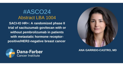 Ana Garrido-Castro, MD Discusses SACI-IO HR+