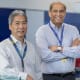 Masanobu Komatsu, Ph.D. (left) and Ranjan Perera, Ph.D. (right)