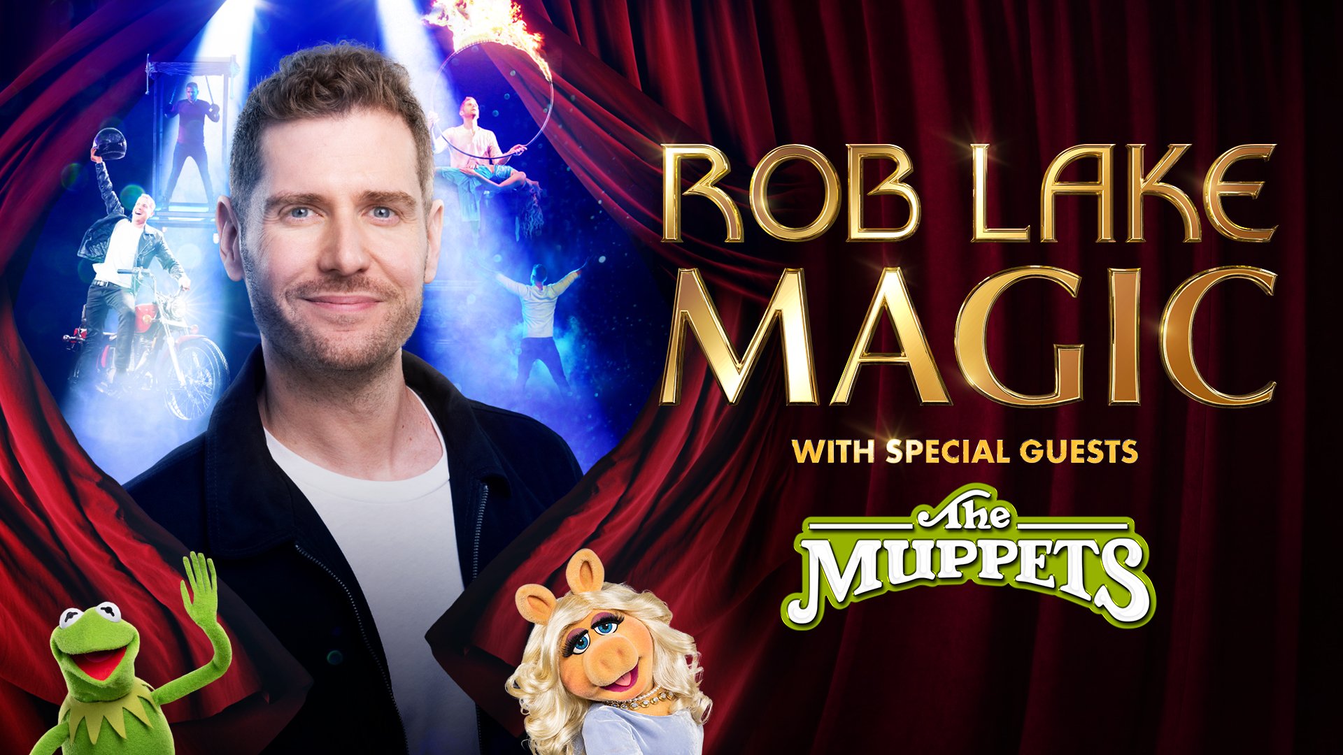 Rob Lake Magic with Special Guests The Muppets