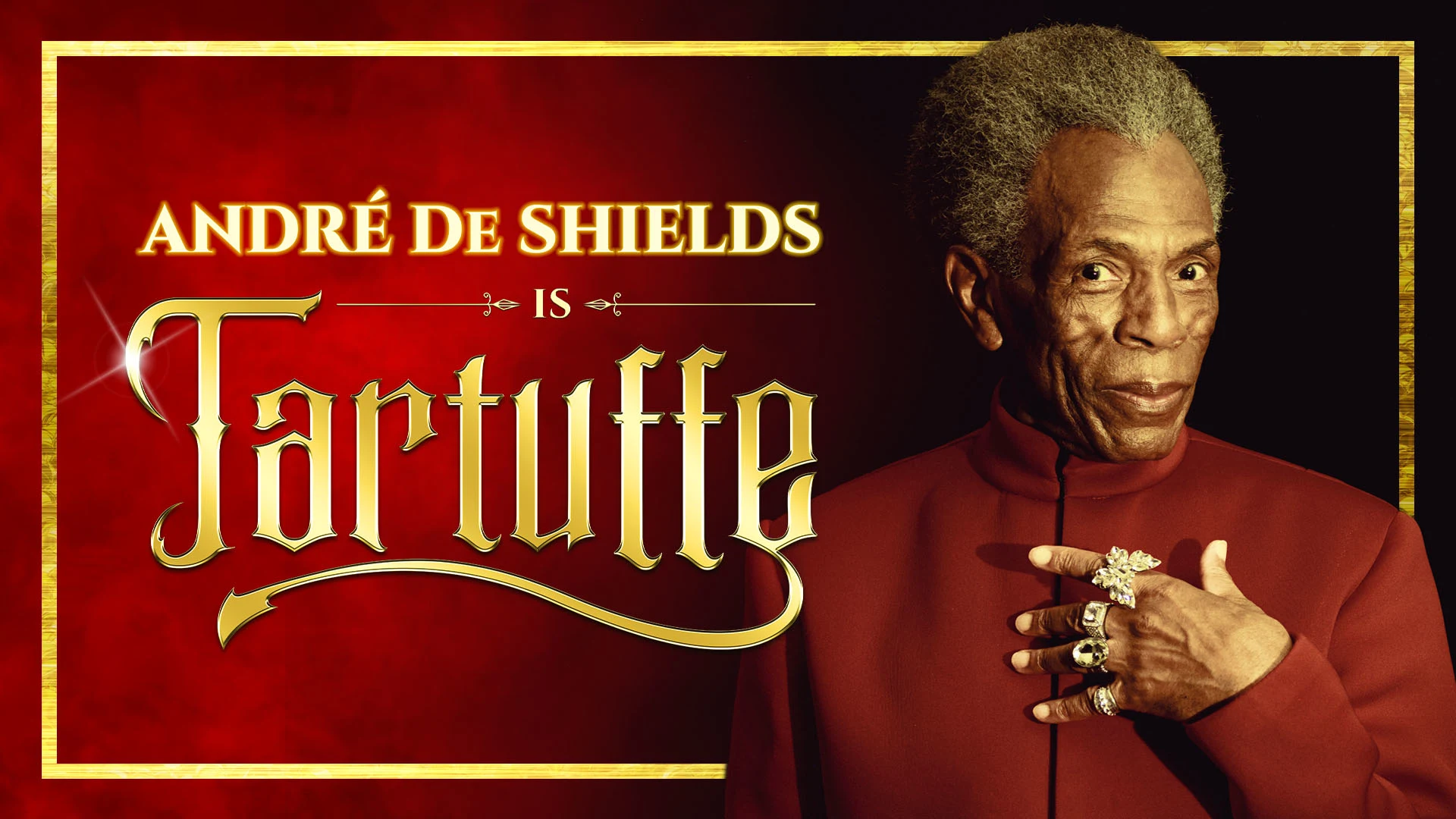André DeShields is Tartuffe
