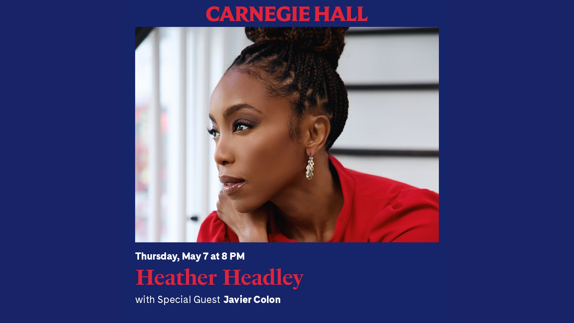 Heather Headley at Carnegie Hall
