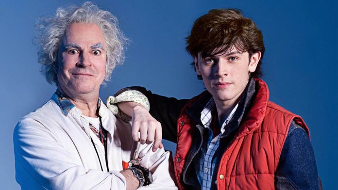 Roger Bart and Casey Likes