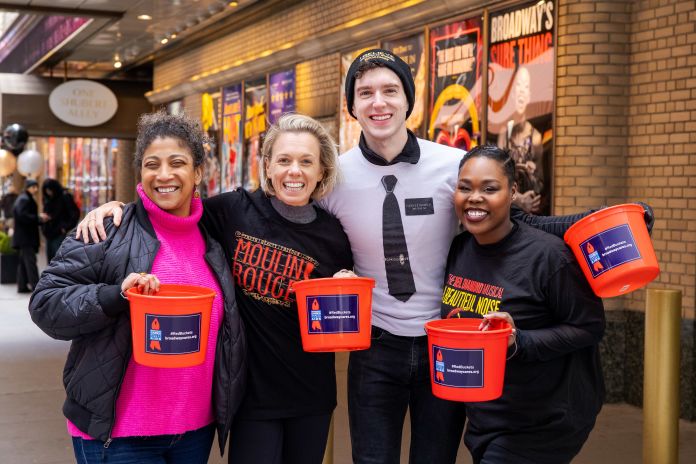 Broadway-Cares-Melanie-La-Barrie-Sarah-Bowden-Henry-McGinniss-and-Tatiana-Lofton-Photo-by-Rebecca-J-Michelson