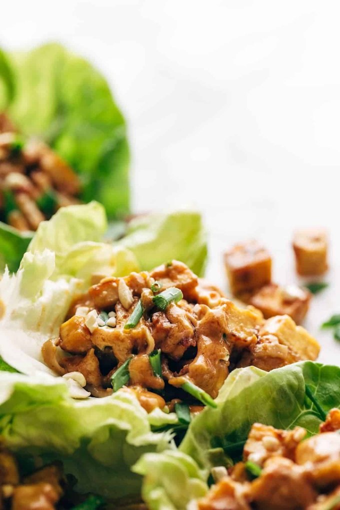 Firecracker Vegan Lettuce Wraps