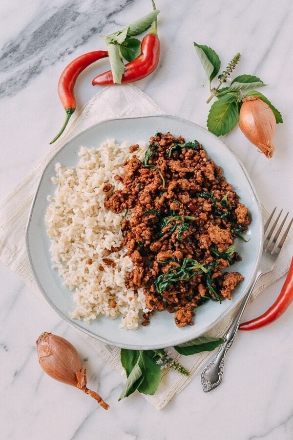 Thai Basil Pork (Pad Kra Pao)