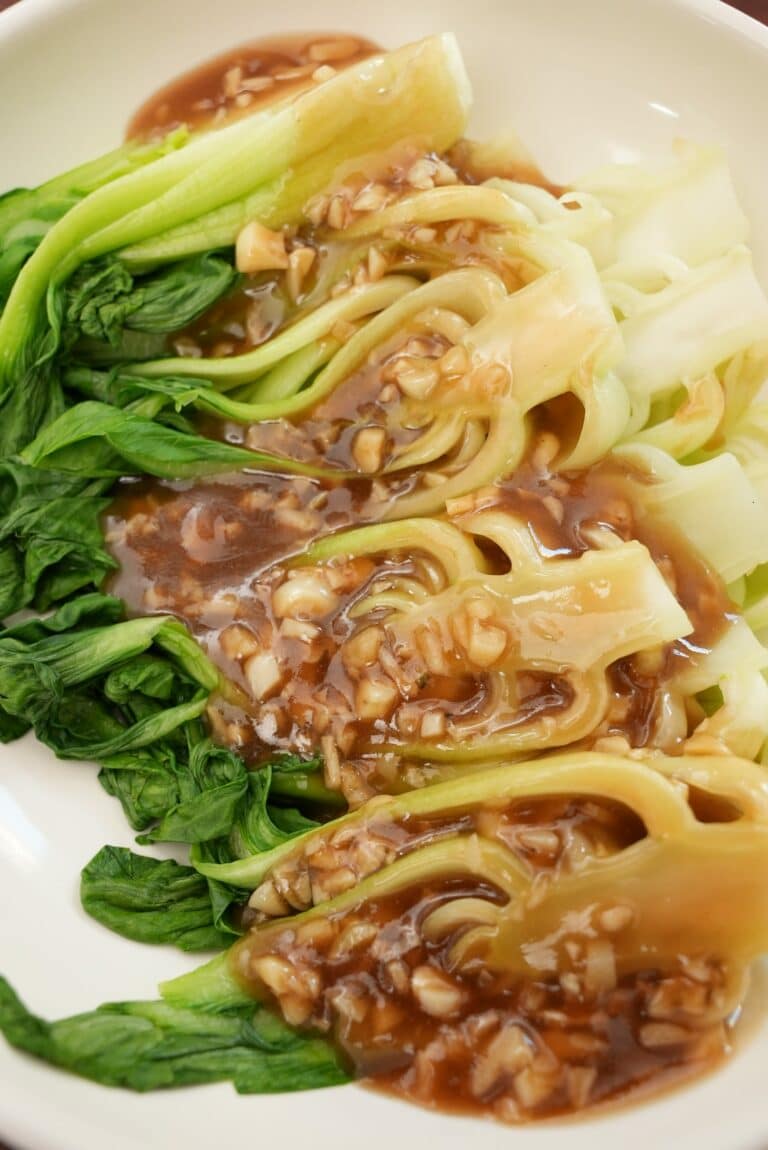 Bok Choy with Garlic Sauce