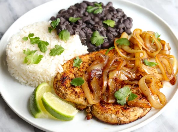 Cuban-Style Pollo a la Plancha