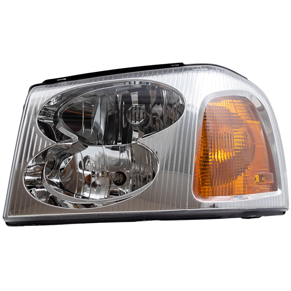 Autoandart Com Gmc Envoy Xl Xuv New Pair Set Headlight Headlamp Envoy GMC Tail Lights 2009 Gmc Envoy Headlight Diagram