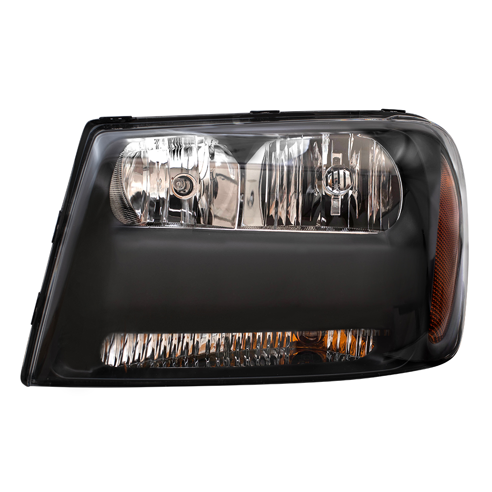 Brock Supply - 06-09 CV TRAILBLAZER HEADLAMP ASSY LH W/HALF WIDTH