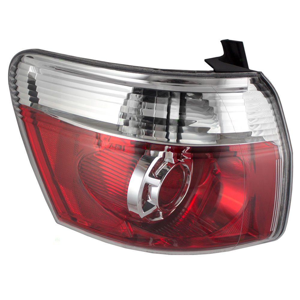 Drivers Tail Light Quarter Panel Mounted Lamp Assembly for 20072012