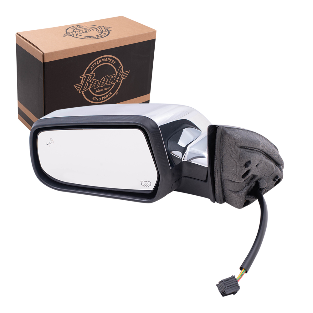 Chrome Heated Mirror Memory Blind Spot Detection for 1517 GMC Terrain