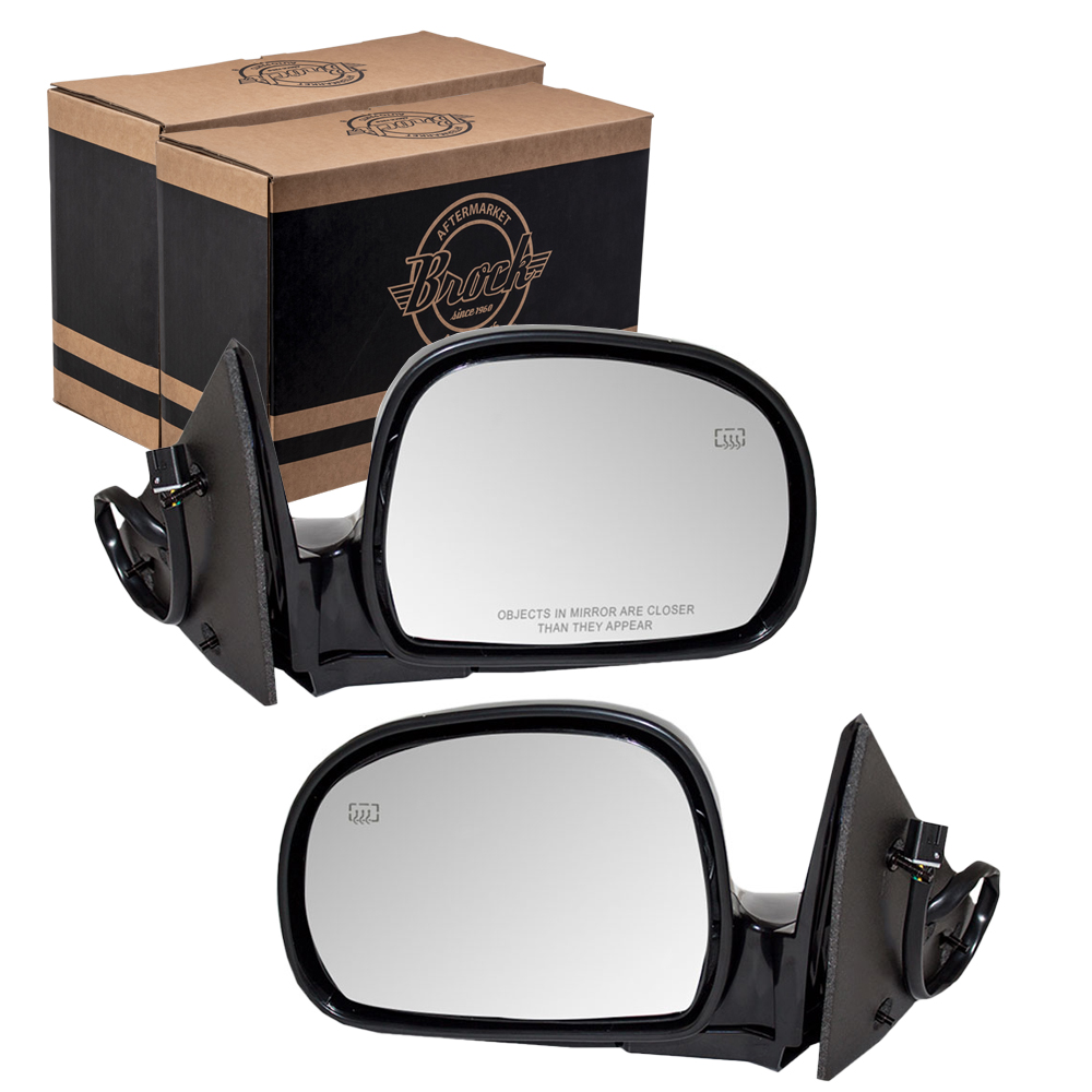 OEM Exterior Right /& Left Side View Heated Mirrors Set Chevrolet GMC Oldsmobile