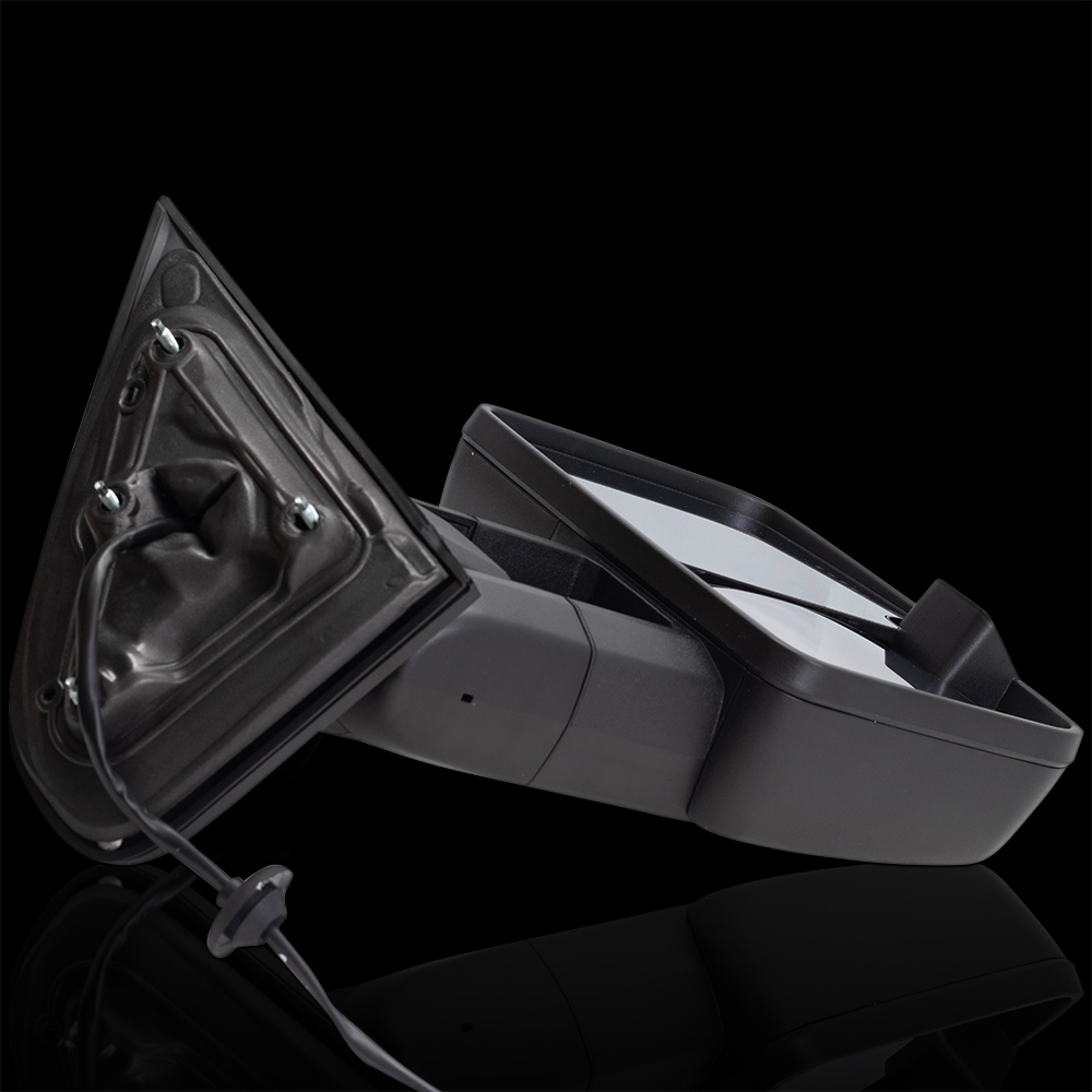 Brock Supply 1517 GM PICKUP TOW MIRROR TEXTURED BLACK POWER W/HEATMANUAL TELESCOPIC DUAL