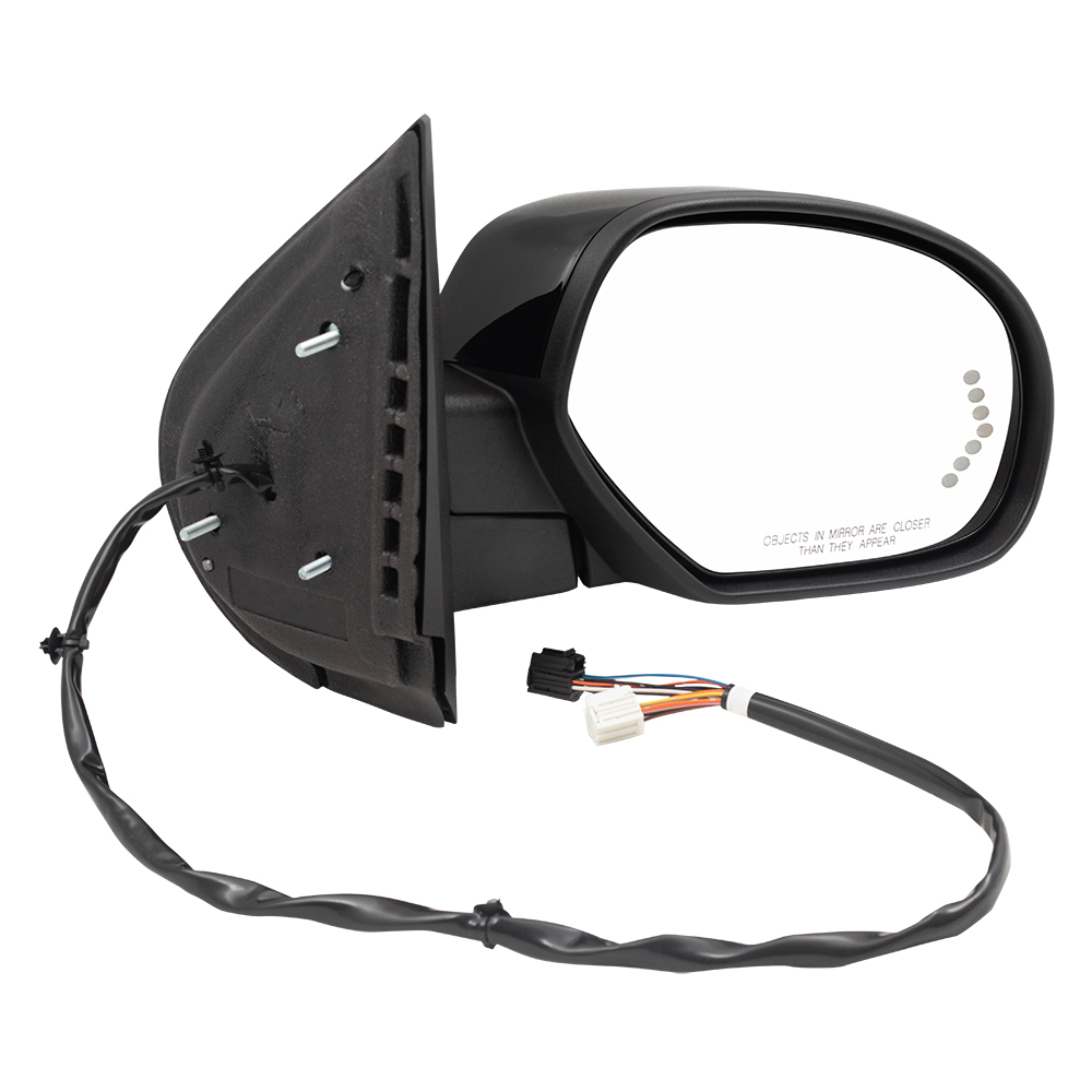 Power Folding Mirrors Set Fits 20072014 GM Pickup SUV Heated Signal