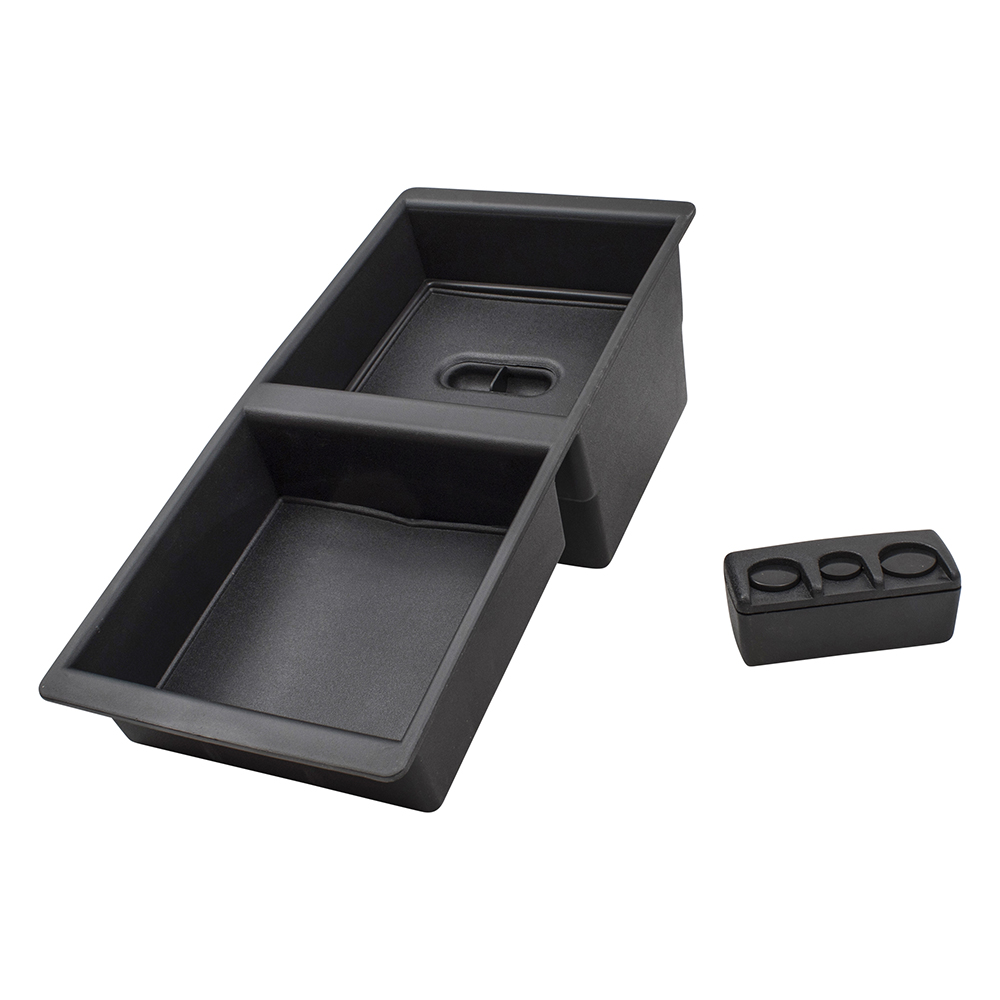 Front Center Console Organizer Insert Black For Silverado Sierra