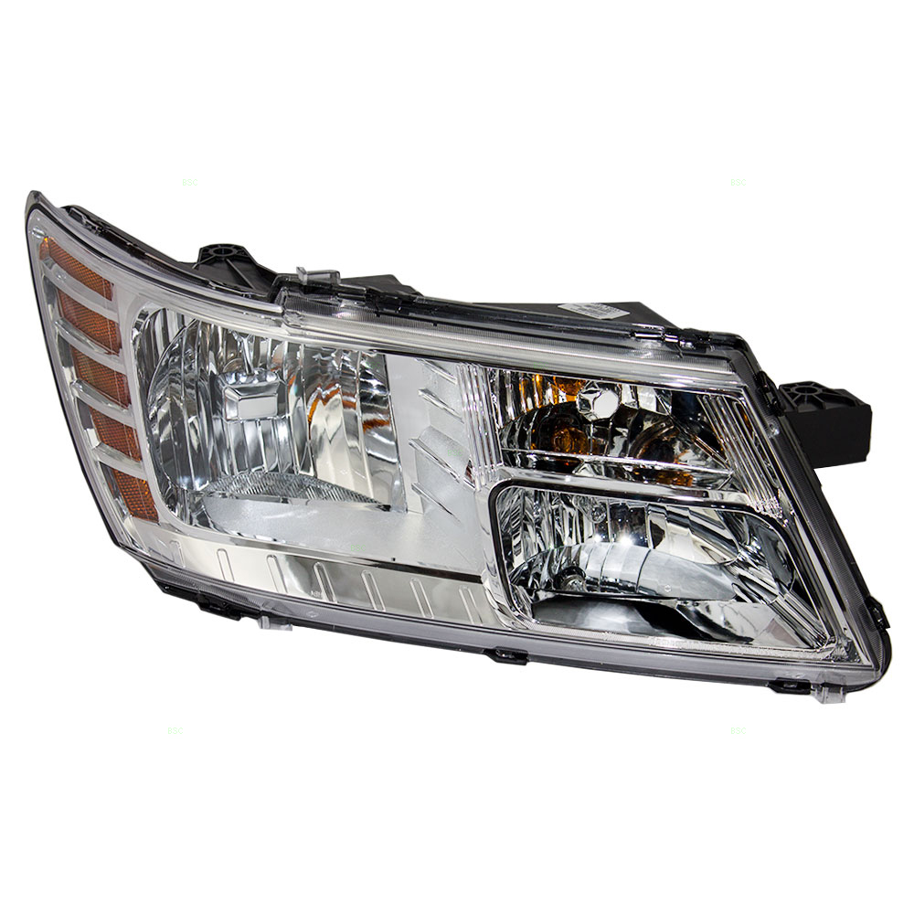 09-17 Dodge Journey Passengers Halogen Headlight Assembly ...