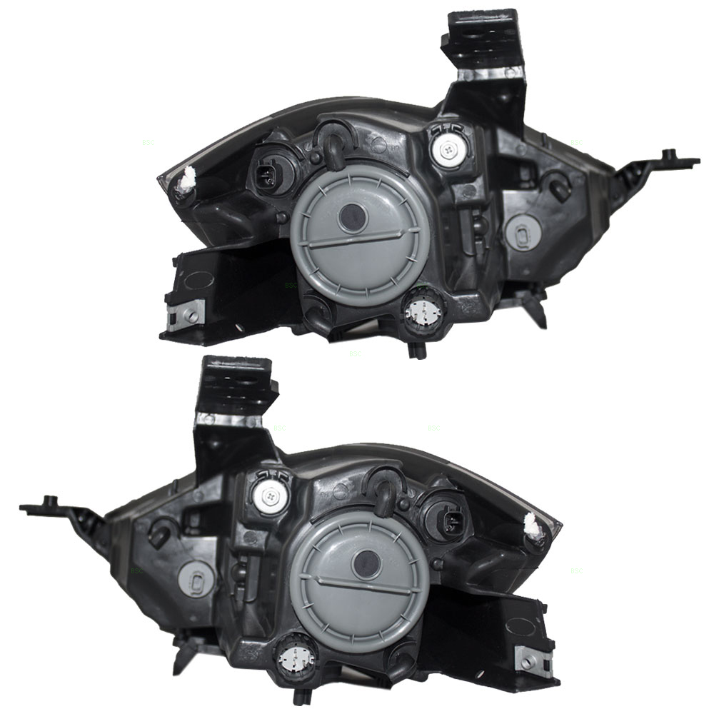 New Pair Set HID Headlight Headlamp Lens similar to Chrome Trim
