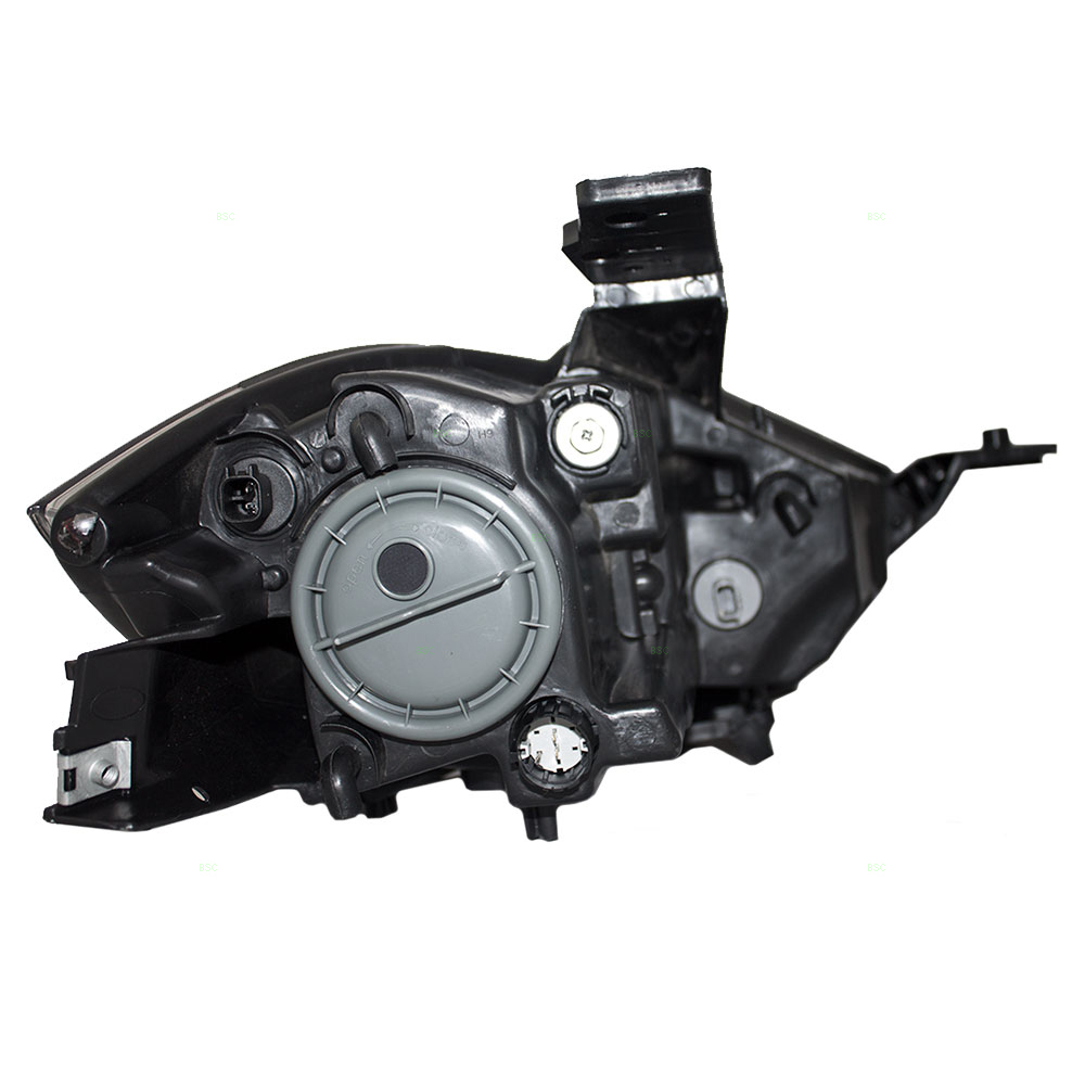 New Drivers Halogen Headlight Headlamp Black Trim Assembly for 1314