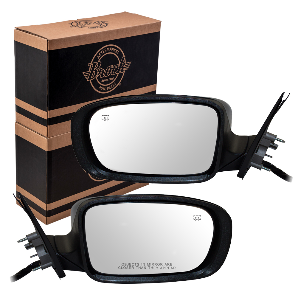 11-16 Chrysler 300 Set of Side View Power Mirrors Heated Memory