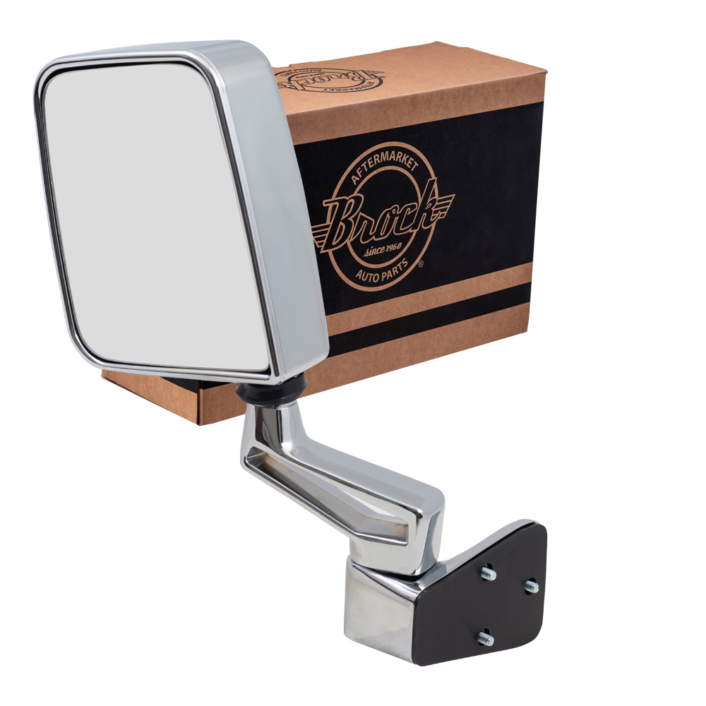 Chrome Mirror for 8795 9702 Jeep Wrangler Drivers Manual Performance Upgrade eBay