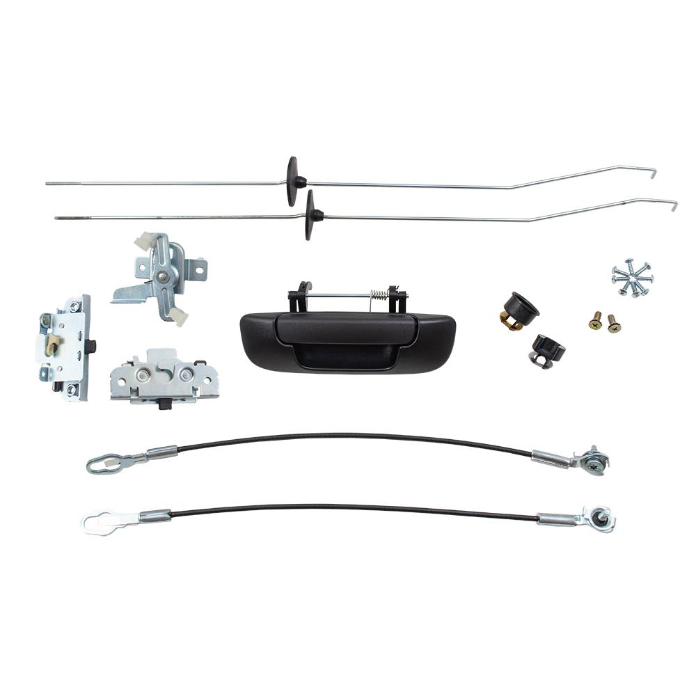 Tailgate Handle Latch Cable Hardware Set for 20022008 Dodge Ram Pickup