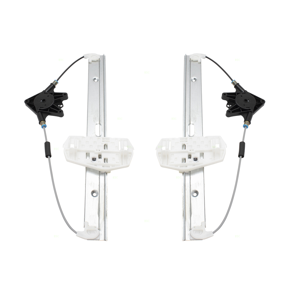 Pair Set Rear Power Window Regulators for 0717 Jeep Wrangler 18 JK