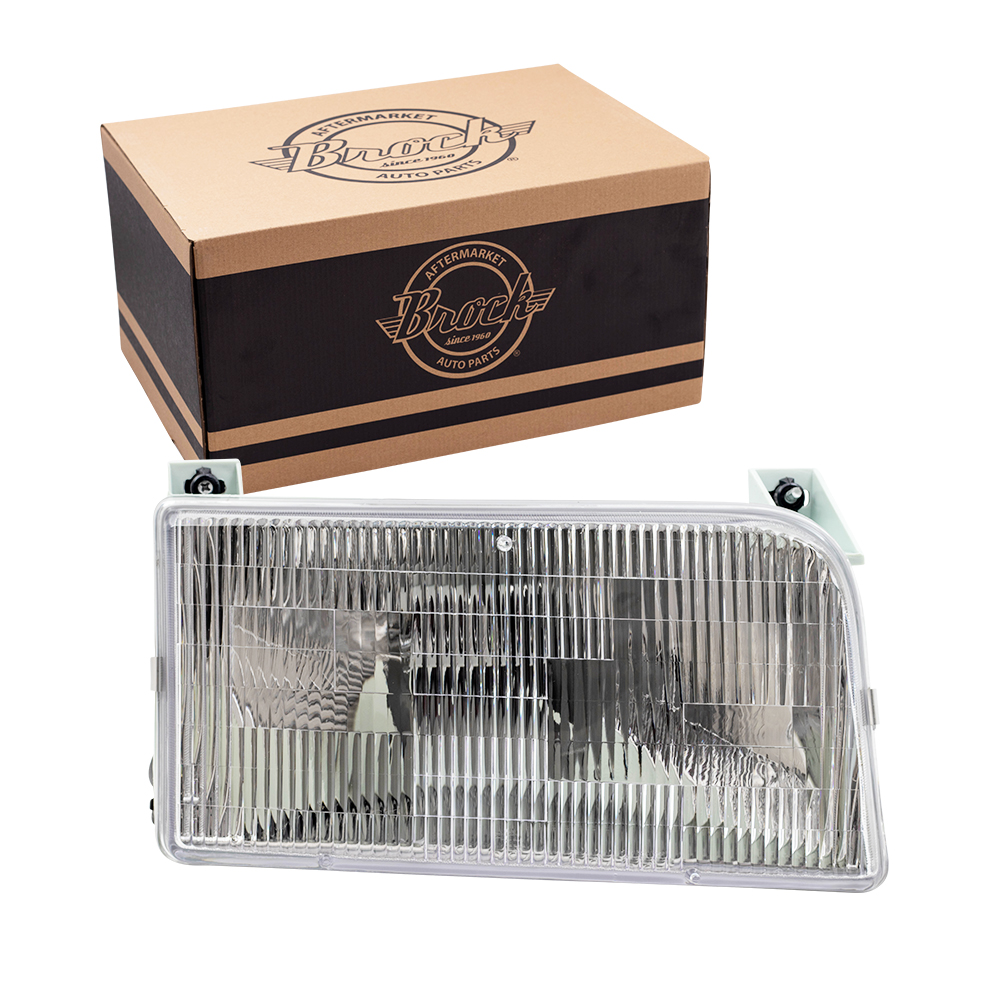 Driver and Passenger Park Signal Front Marker Lights Lamps Replacement for Ford Pickup Truck SUV F5TZ13201AB F5TZ13200AB