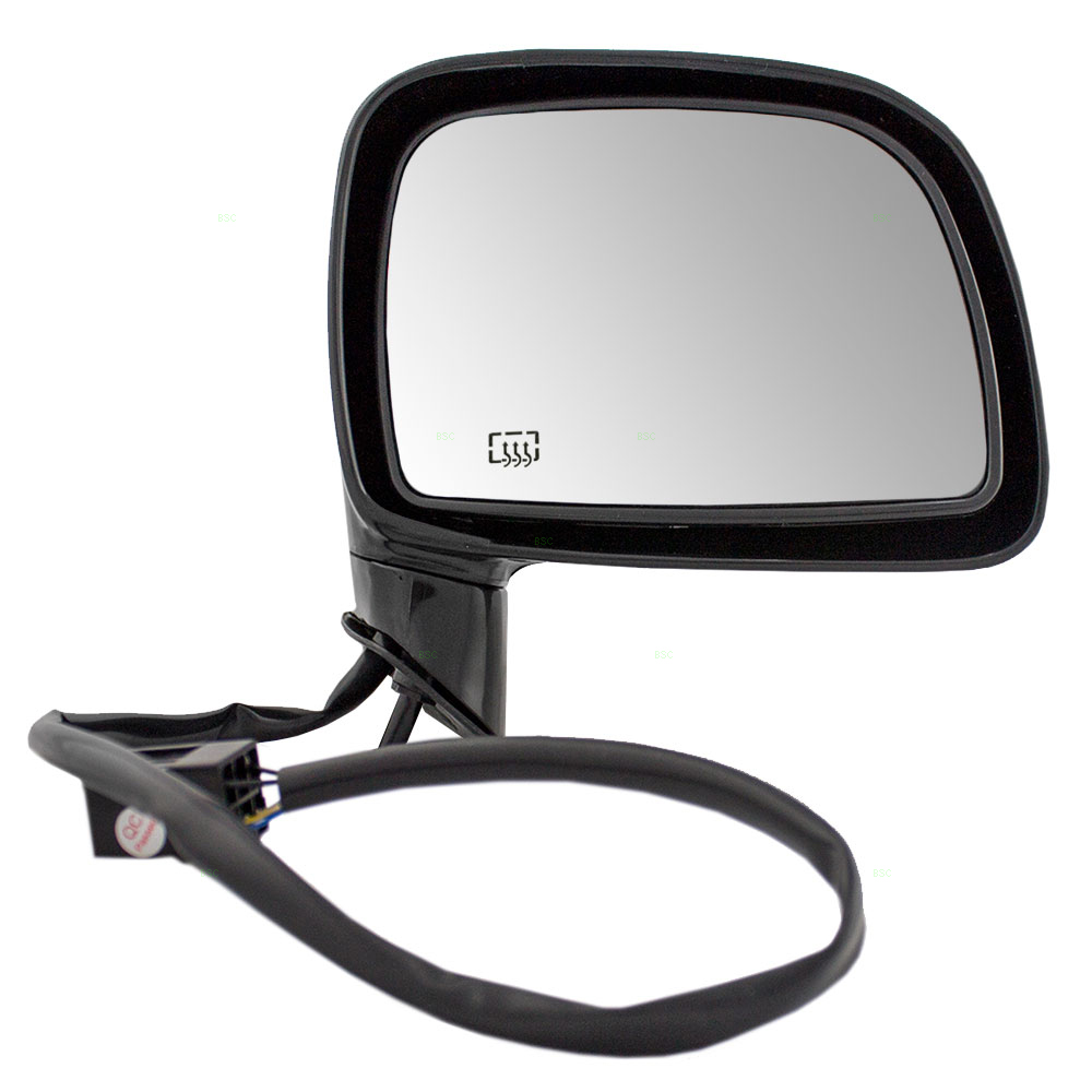 New Drivers Power Side Mirror Glass Housing Heat Heated 95-97 Lincoln Town Car