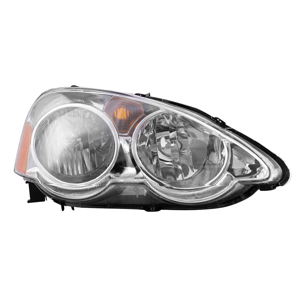 autoandart com 02 04 acura rsx new pair set headlight headlamp