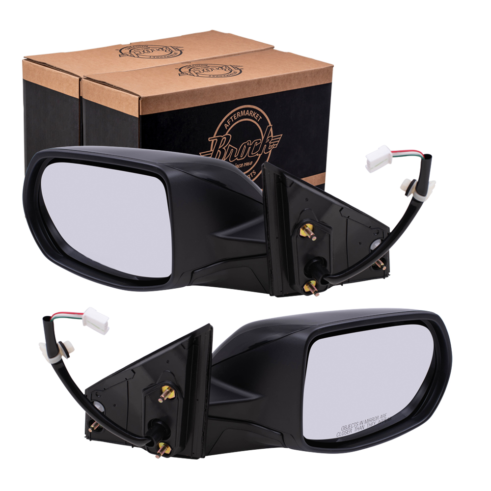 Side View Door Mirrors Set fits 2017 2018 2019 Honda CRV Exterior