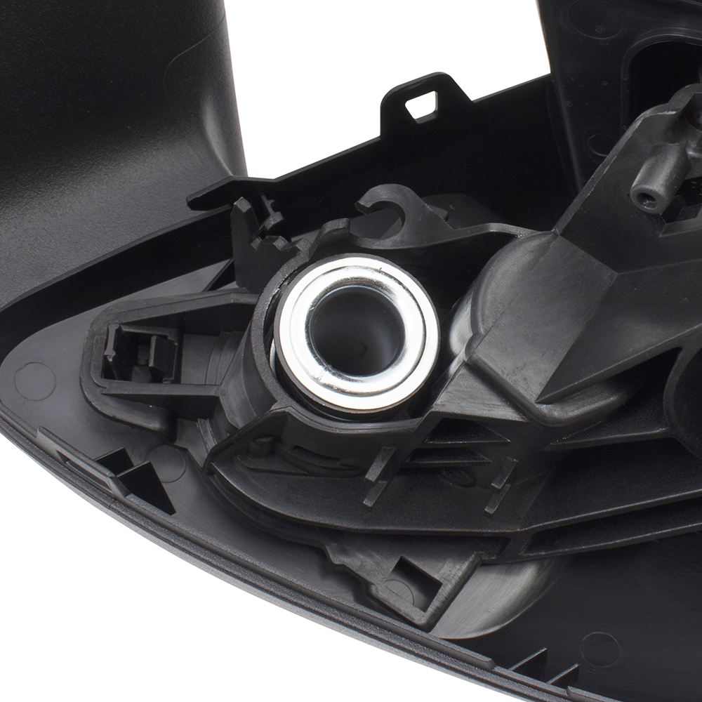 Pair Set Manual Side Mirrors Textured Covers for 2016-2019 Mercedes