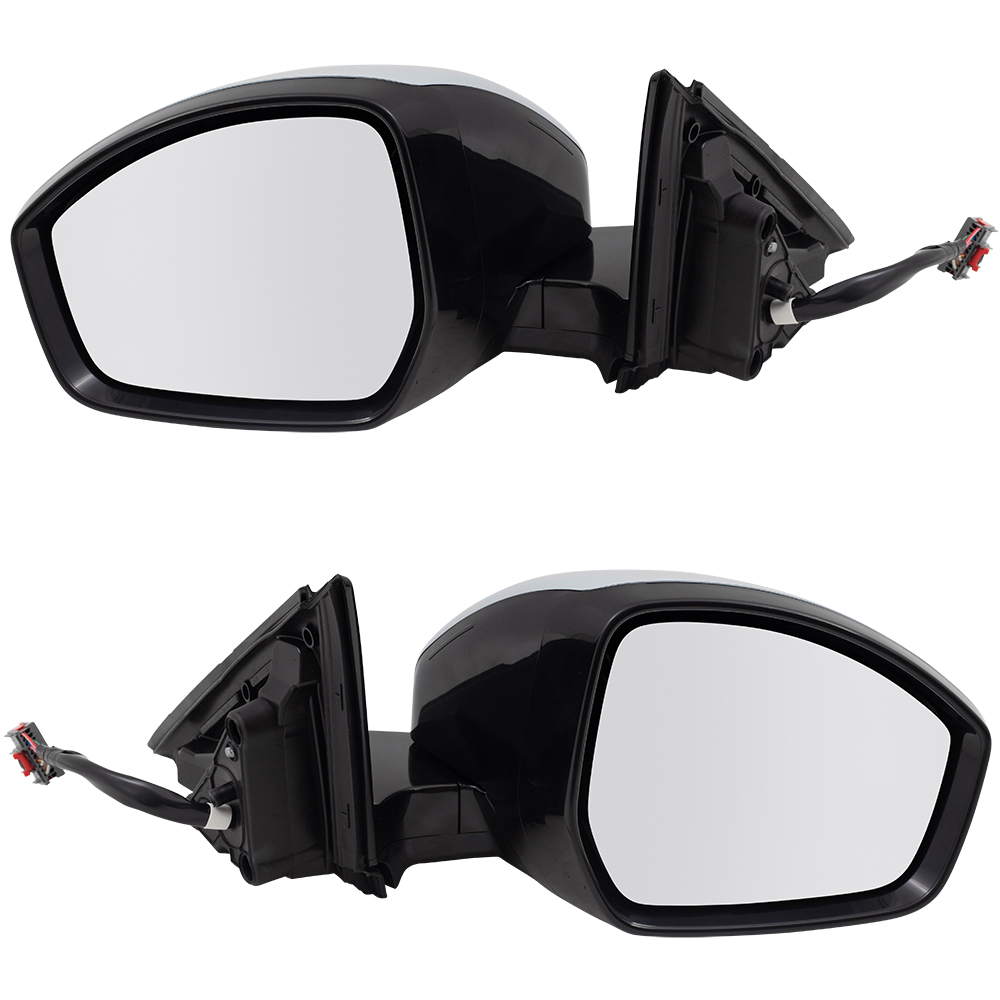 Power Folding Gray Mirrors Pair fits 20142019 Range Rover Evoque