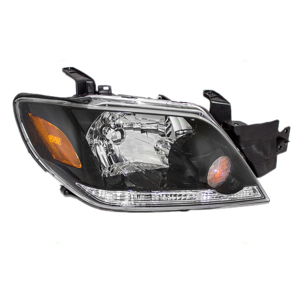 03 04 Mitsubishi Outlander Passengers Headlight Assembly Ebay