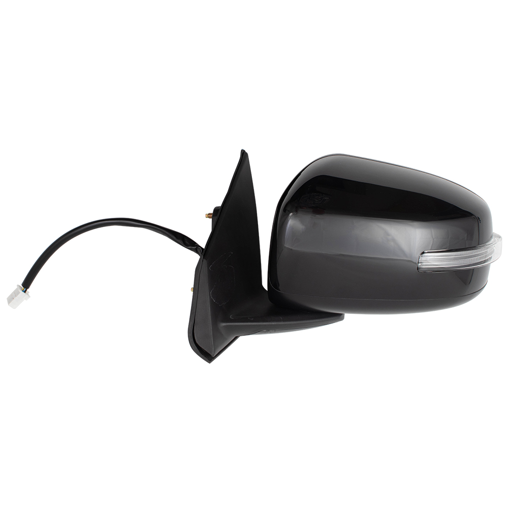 Sportback 7632C352WB Passengers Power Side View Mirror Heated w// Signal Replacement for Mitsubishi Lancer /& Evolution