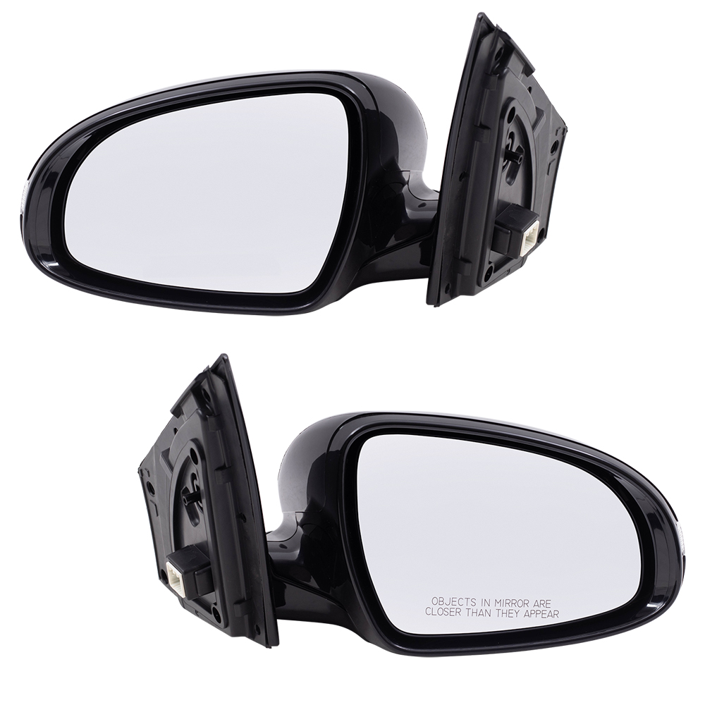 New Pair Set Power Folding Side View Mirror Heated Signal for 1719 Kia