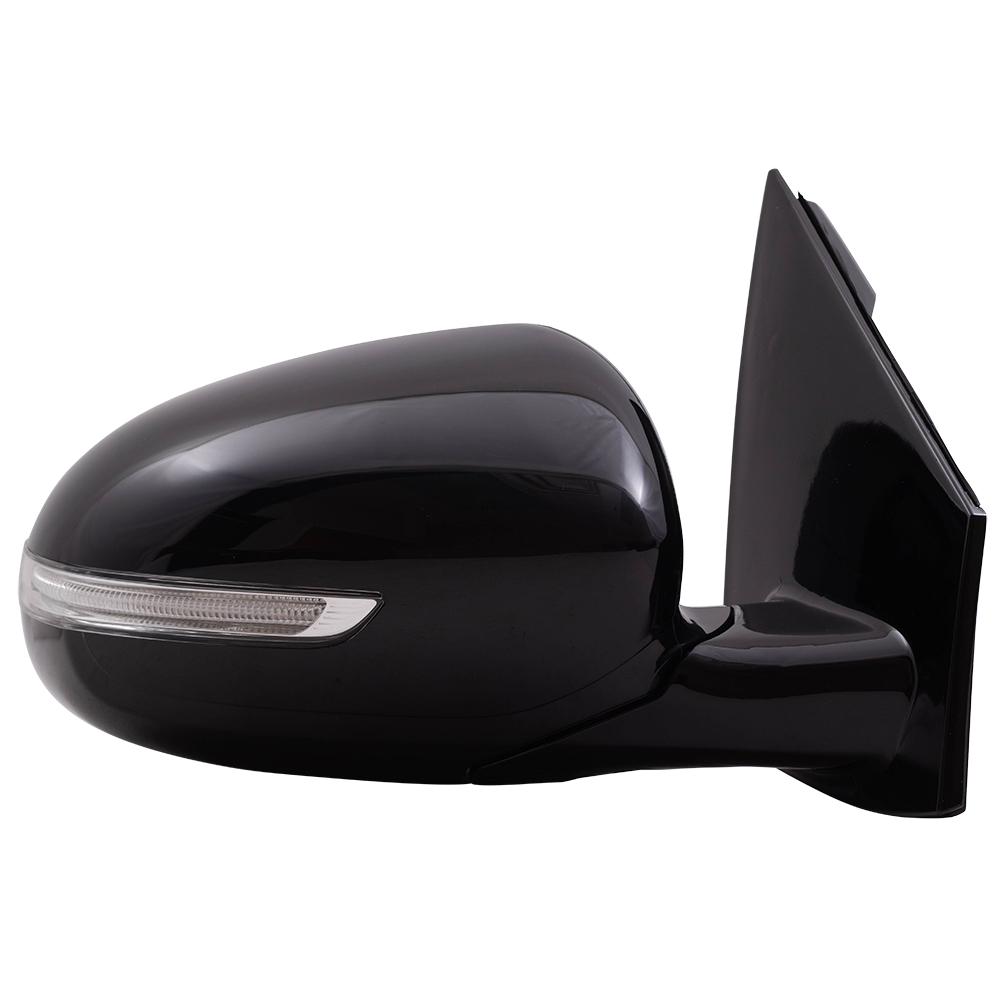 New Pair Set Power Folding Side View Mirror Heated Signal for 1719 Kia