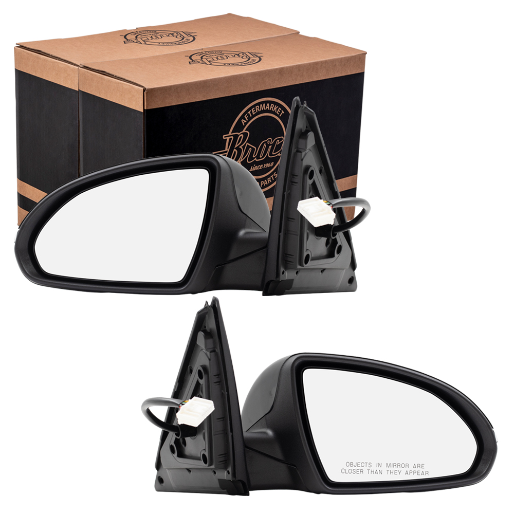 New Pair Set Power Folding Side Mirror Heated Signal Chrome for 12 13 Kia Optima New Pair Set Power Folding Side Mirror Heated Signal Chrome for 12 13 Kia Optima