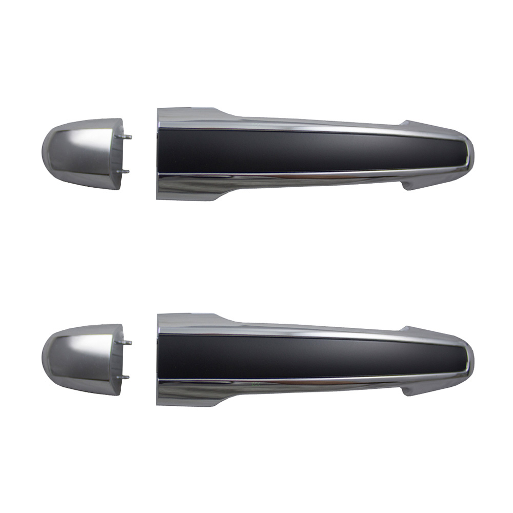 06 10 Hyundai Sonata Set Of Outside Rear Door Handles Chrome Lever