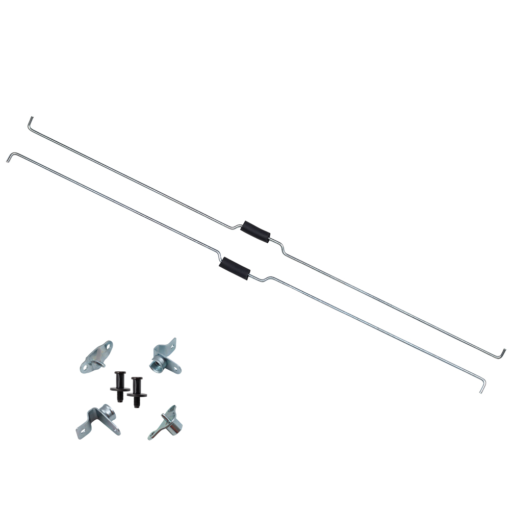 8 PC TAILGATE Latch Rod Hinge Striker Bolt for 9907 Silverado Sierra