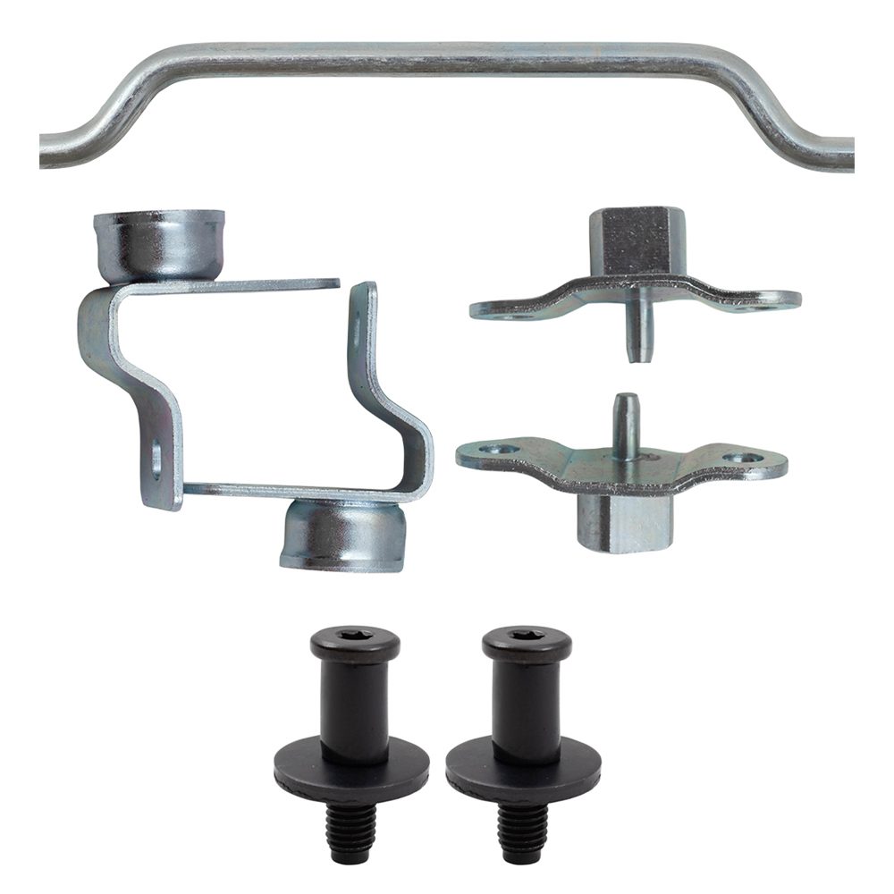 8 PC Tailgate Latch Rod Hinge Striker Bolt for 9907 Silverado Sierra