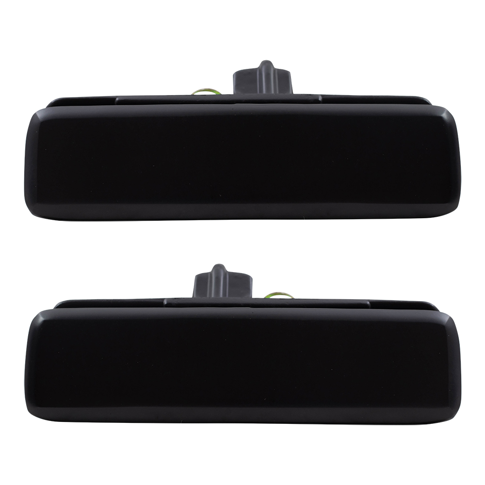 Pair Set Outside Front Door Handle Assembly 92-05 Chevy Astro GMC Safari Van