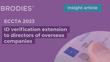 Extension of ECCTA ID verification requirements to directors of overseas companies with UK establishments and unregistered companies