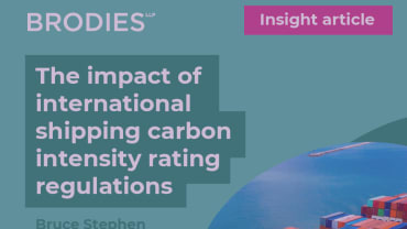 Rating the ratings: the impact of international shipping carbon intensity rating regulations