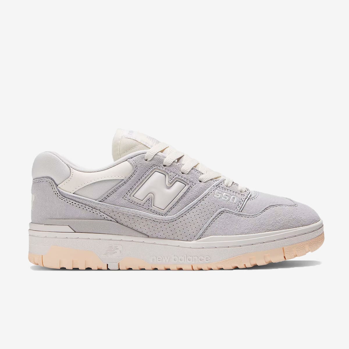 New Balance 550 'Grey Suede' para Broken Chains