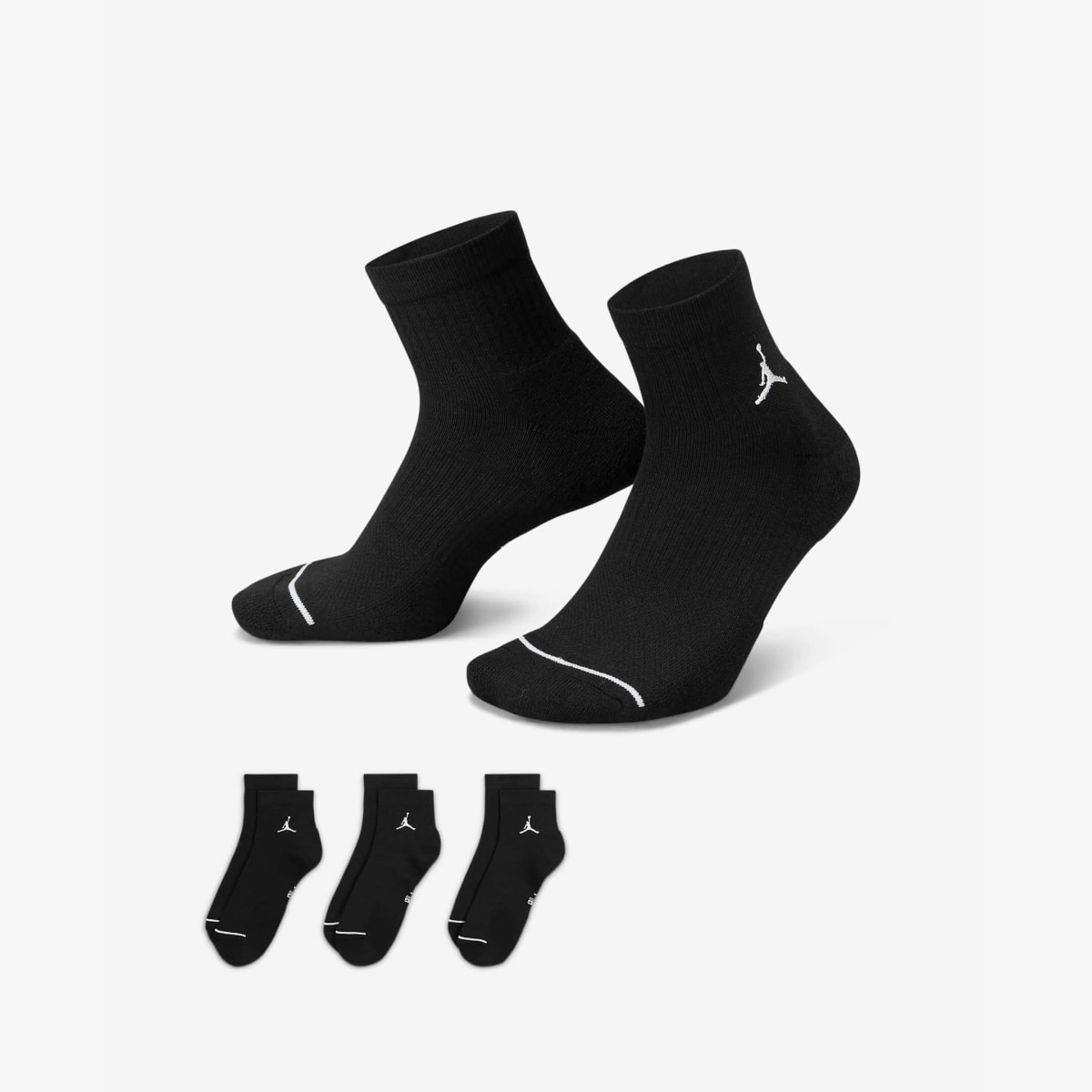 Jordan Everyday Ankle Socks (3 Pairs).