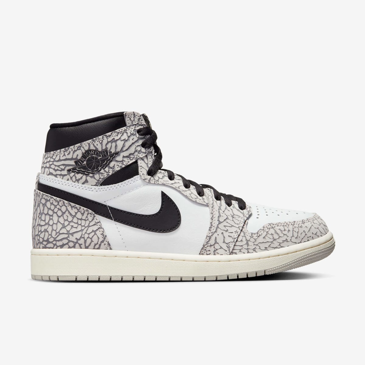 Calzado para hombre Air Jordan 1 Retro High OG Black/White.