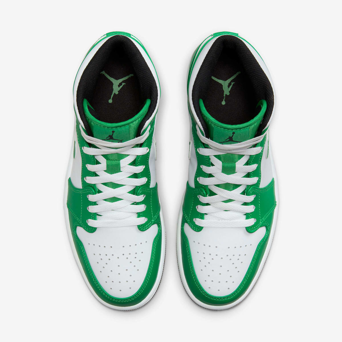 Air jordan 1 mid verde cheap