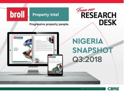 Broll Property Intel's Nigeria Snapshot Q3:2018